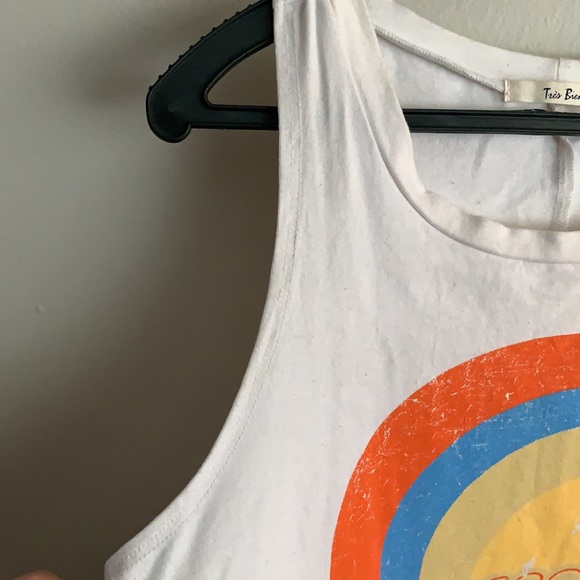 Très Bien “California Dreaming” Retro Crop Top - Picture 5 of 7